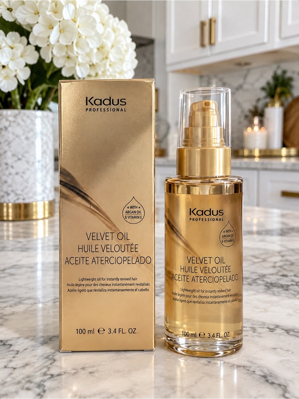 🎀Kadus Professional Velvet Oil – Argan Treatment for Silky, Nourished Hair